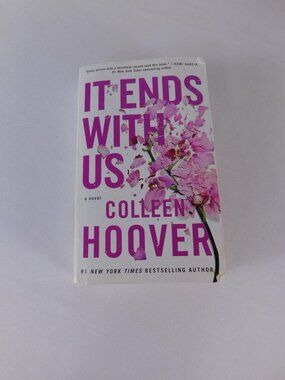 It Ends With Us Colleen Hoover Romance Drama Paperback Simon & Schuster White
